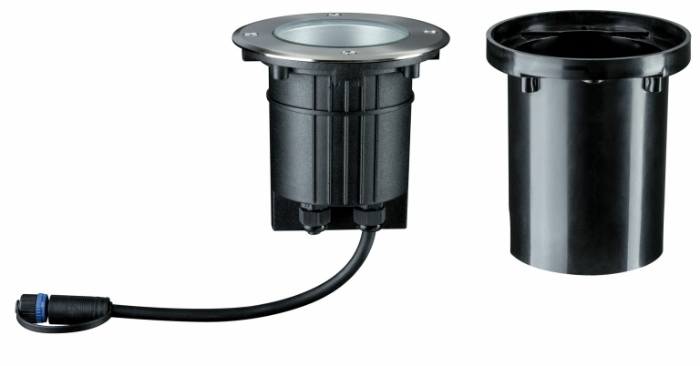 Paulmann Plug & Shine LED Bodeneinbauleuchte Floor rund IP67 3000K 6W schwenkbar Einzelspot