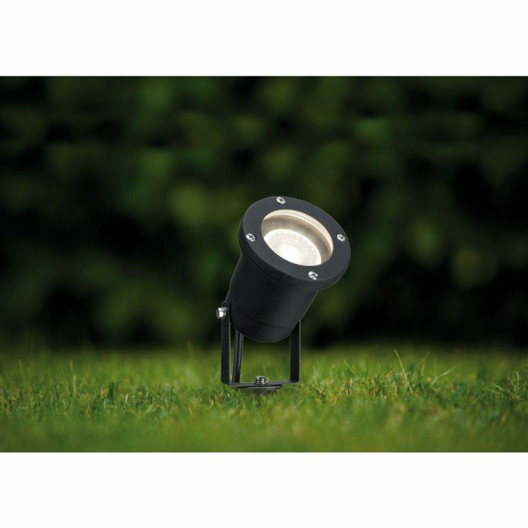 Paulmann Outdoor LED Gartenstrahler mit Erdspieß IP65 Schwarz Aluminium inkl. Leuchtmittel