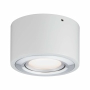 LED Deckenleuchte Argun 1-flammig 3-Step-Dim 3000K 280lm 230V 4,8W dimmbar Weiß/Alu gebürstet