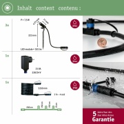 Plug & Shine LED Gartenstrahler Plantini Basisset IP65 3000K 3x1,4W 21VA Anthrazit