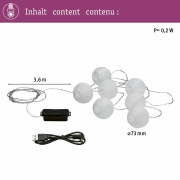 Outdoor Lichterkette Mobile Lampion IP44