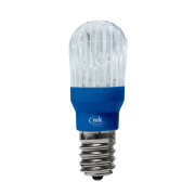 Prisma Bulb E14, 5 blaue LEDs,12V, 0,5W