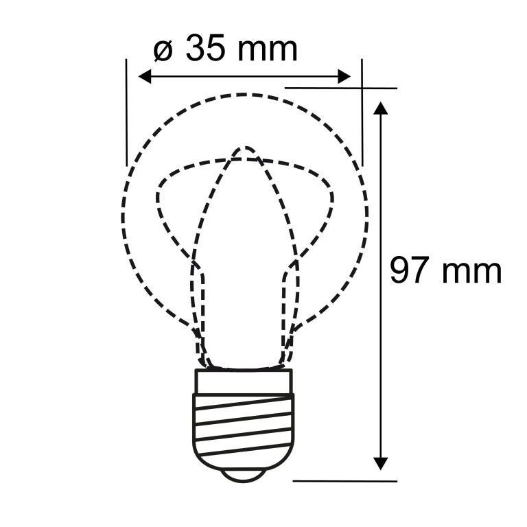 Paulmann LED-Lampe E14 Kerze Klar 2700K Warmweiß 250lm 2.7W 3-Stufen-dimmbar