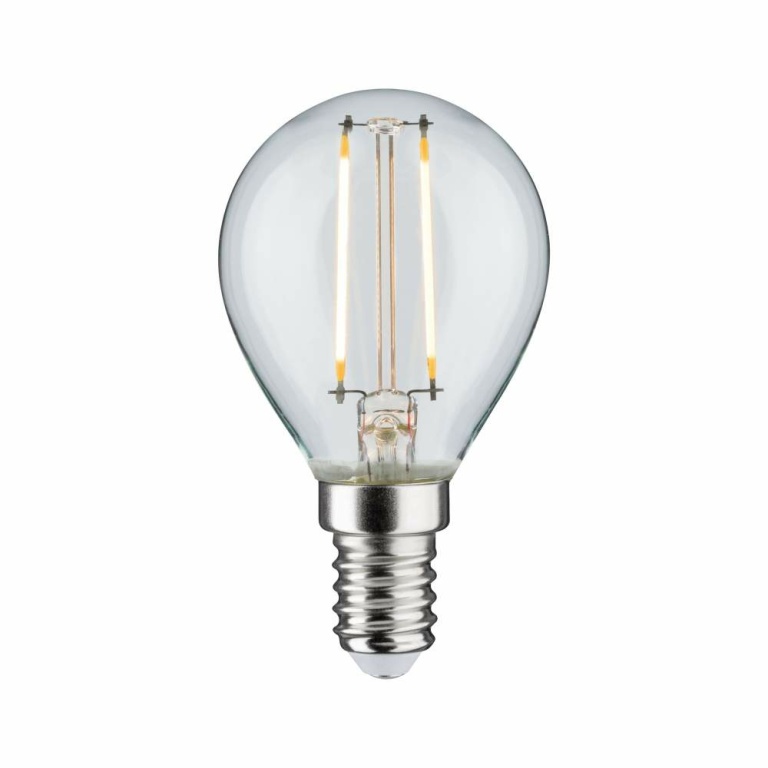 Paulmann LED-Lampe E14 Tropfen Klar 2700K Warmweiß 250lm 2.7W 3-Stufen-dimmbar