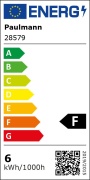 3er-Pack LED Tropfen 5,5W E27 230V