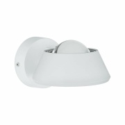 LED Wandleuchte Sabik IP44 13W Weiß matt