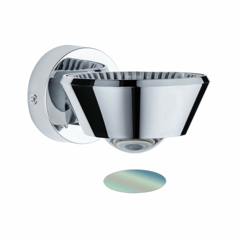 Paulmann LED Wandleuchte Sabik IP44 13W Chrom