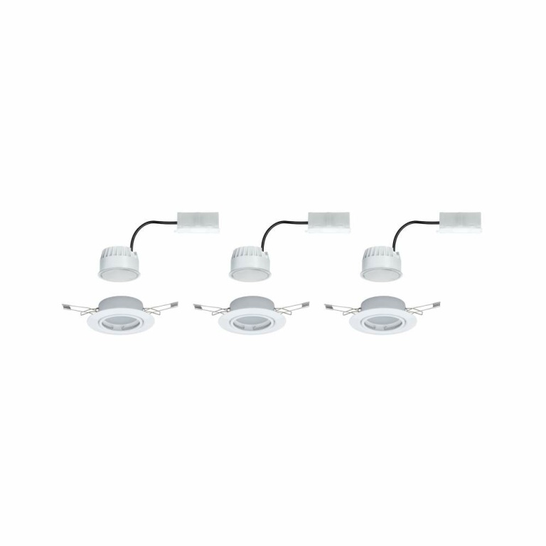 Paulmann Einbauleuchte LED Base rund 3x5W  Weiß