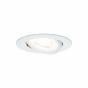 Nova LED Einbauleuchte 3er-Set rund 6.5W IP23 GU10 Weiß (matt) schwenkbar 2700K 230V