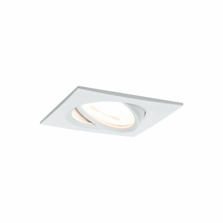 Paulmann Einbauleuchte LED Nova eckig 3x6,5W GU10 Weiß matt