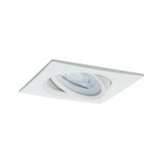 Einbauleuchte LED Nova eckig 3x6,5W GU10 Weiß matt