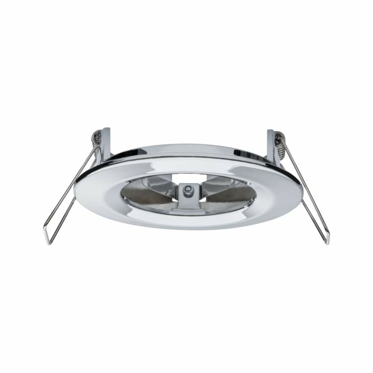 Paulmann LED Bad-Einbauleuchte Nova Basisset 3er Set rund 6.5W IP44 GU10 Chrom 2700K 230V