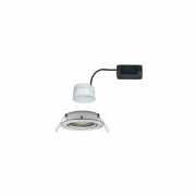 Einbauleuchte LED Nova rund 1x6,5W  Eisen gebürstet