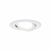 LED Einbauleuchte Nova Coin 3er Set rund 6W IP23 Weiß (matt) schwenkbar 2700K 230V