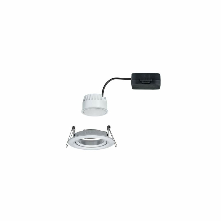 Paulmann Einbauleuchte LED Nova rund 1x6,5W  Alu gedreht