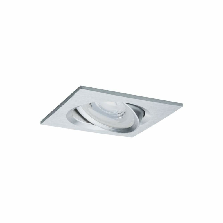 Paulmann Einbauleuchte LED Nova eckig 3x6,5W  Alu gedreht