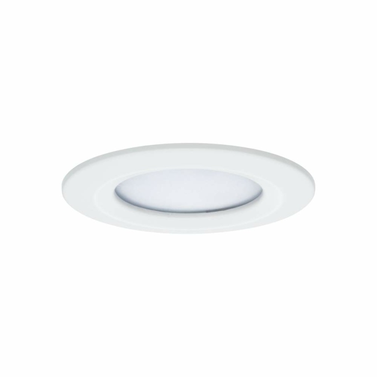 Paulmann LED Bad-Einbauleuchte Nova Coin 3er Set rund 6W IP44 Weiß (matt) 2700K 230V