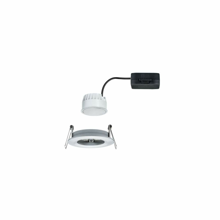 Paulmann LED Einbauleuchte Nova Coin Einzelleuchte rund 6W IP44 Alu gedreht 2700K 230V