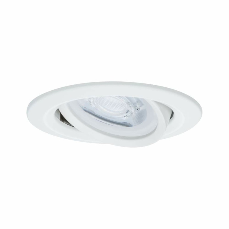 Paulmann LED Einbauleuchte Nova Basisset 3er Set rund 6.5W IP23 GU10 Weiß (matt) dimmbar 3-step-dim 2700K 230V