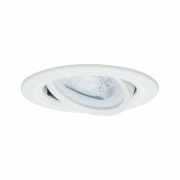 LED Einbauleuchte Nova Basisset 3er Set rund 6.5W IP23 GU10 Weiß (matt) dimmbar 3-step-dim 2700K 230V