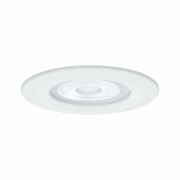 LED Bad-Einbauleuchte Nova 3er Set rund 6.5W IP44 GU10 Weiß (matt) dimmbar 3-step-dim 2700K 230V