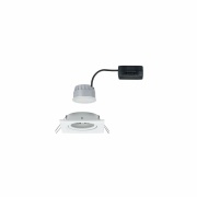 Einbauleuchte LED Nova eckig 1x6,5W  Weiß matt