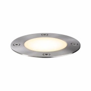 Plug & Shine LED Bodeneinbauleuchte Floor rund IP65 3000K 3,8W Edelstahl Einzelspot