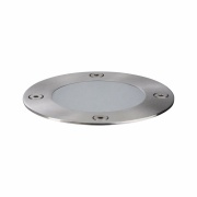 Plug & Shine LED Bodeneinbauleuchte Floor rund IP65 3000K 3,8W Edelstahl Einzelspot