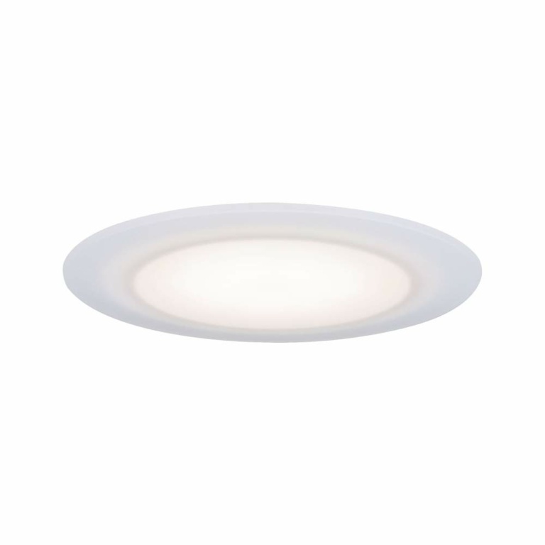 Paulmann Premium LED Einbauleuchte Suon 3er-Set rund IP44 dimmbar Satin/Weiß 5W 450lm 230V