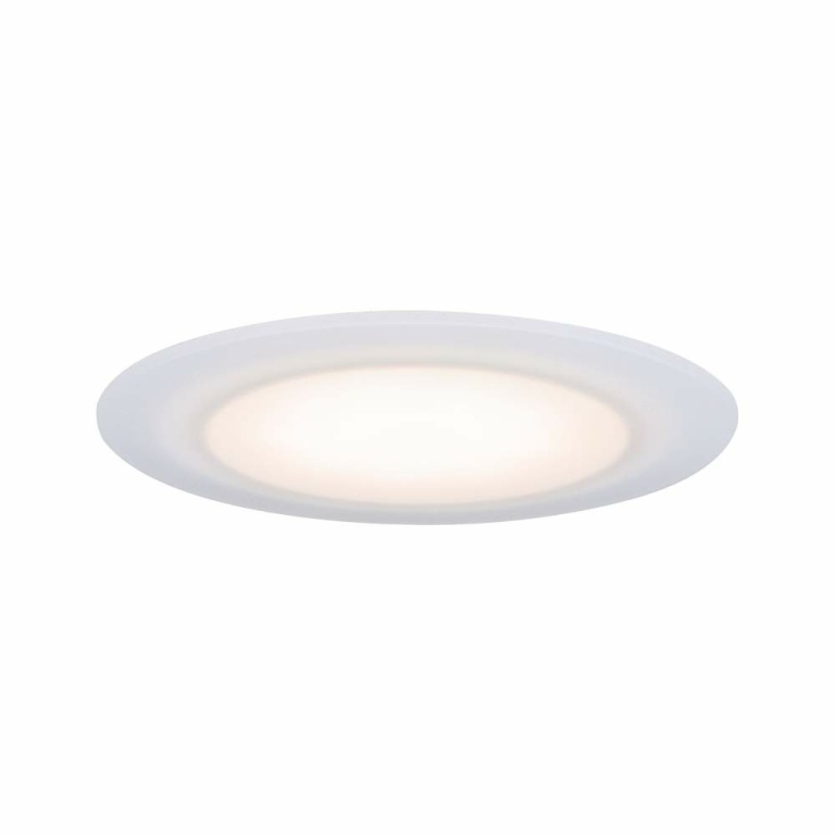 Paulmann Premium LED Einbauleuchte Suon rund IP44 dimmbar Satin/Weiß 5W 450lm 230V