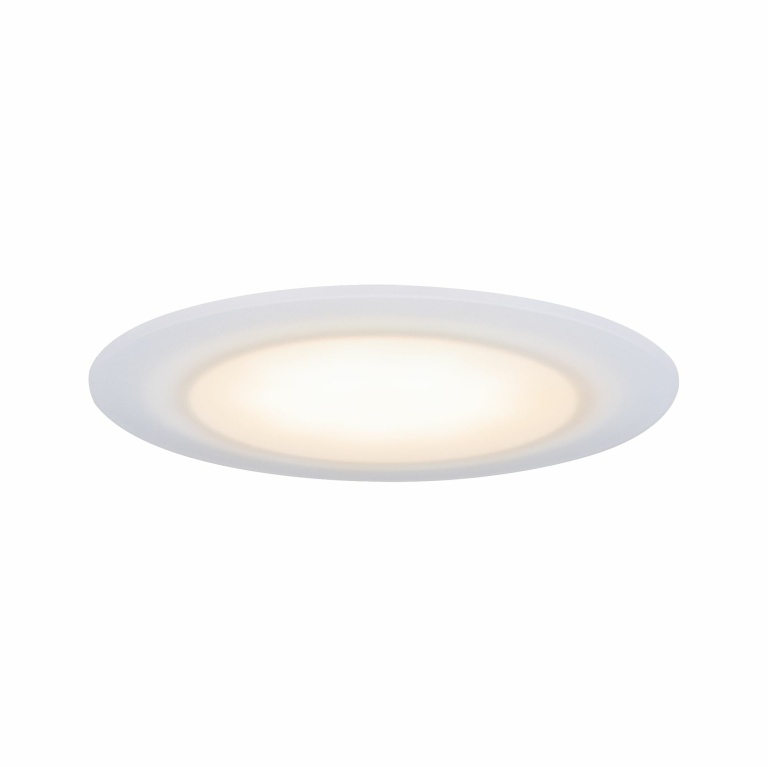 Paulmann Premium LED Einbauleuchte Suon 3er-Set rund IP44 Dim-to-Warm Satin/Weiß 5W 450lm 230V