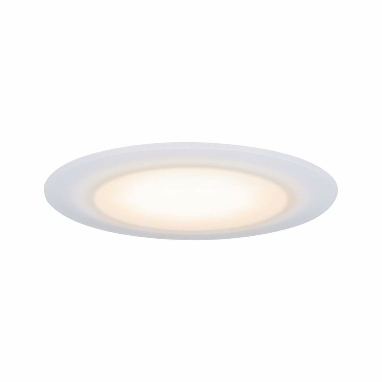 Paulmann Premium LED Einbauleuchte Suon rund IP44 Dim-to-Warm Satin/Weiß 5W 450lm 230V