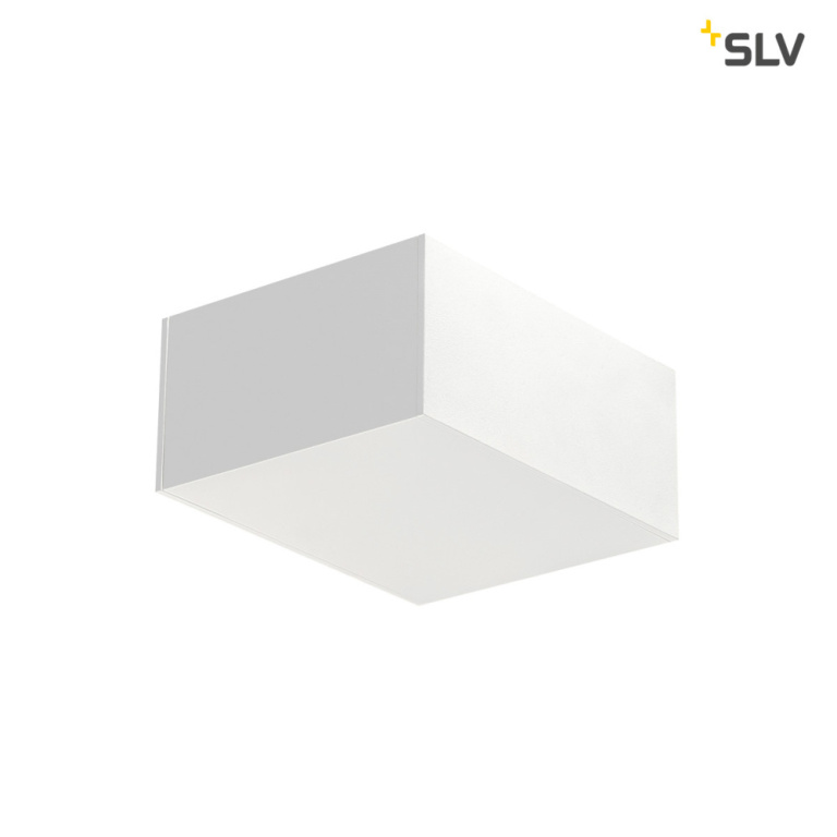 SLV SHELL 15, WL, LED Indoor Wandaufbauleuchte, 3000K, weiß