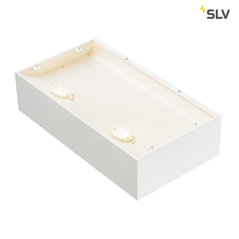 SLV SHELL 30, WL, LED Indoor Wandaufbauleuchte, 3000K, weiß