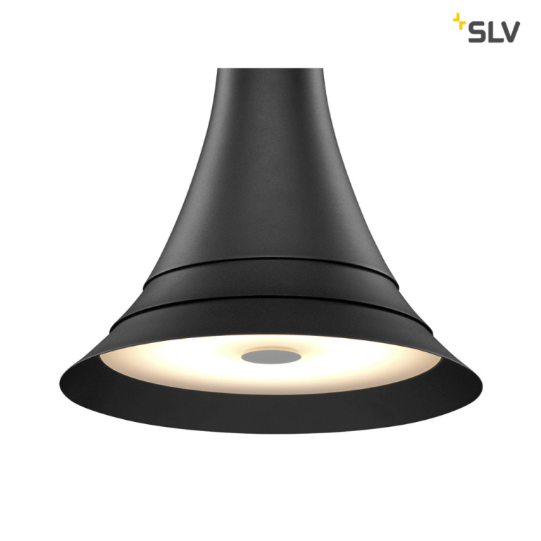 SLV BATO 35 PD, LED Indoor Pendelleuchte, schwarz, LED, 2700K