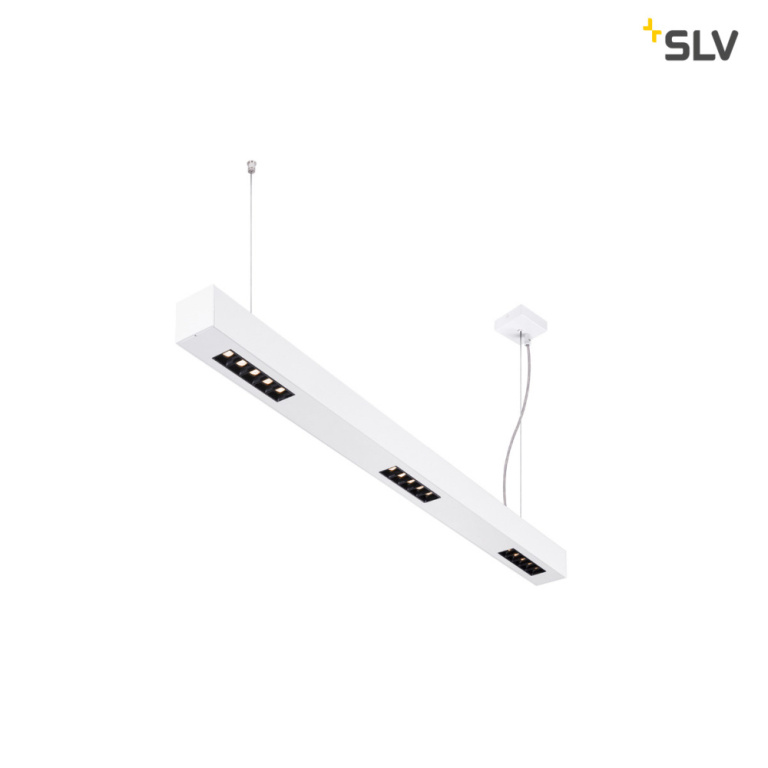 SLV Q-LINE PD, LED Indoor Pendelleuchte, 1m, BAP, weiß, 3000K