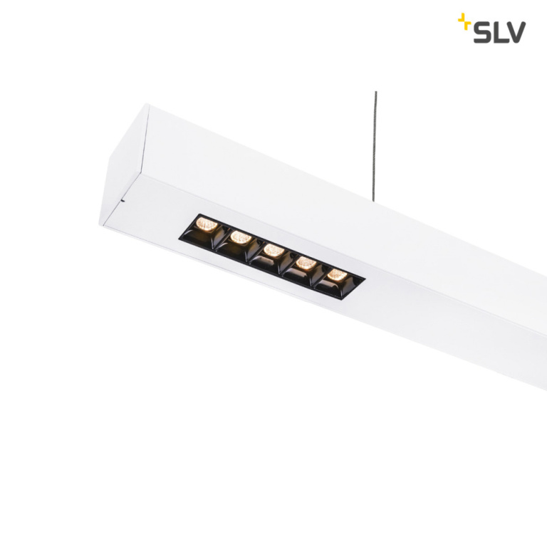 SLV Q-LINE PD, LED Indoor Pendelleuchte, 1m, BAP, weiß, 3000K