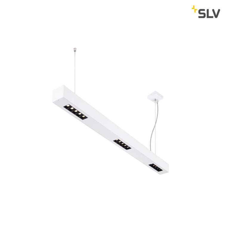 SLV Q-LINE PD, LED Indoor Pendelleuchte, 1m, BAP, weiß, 4000K