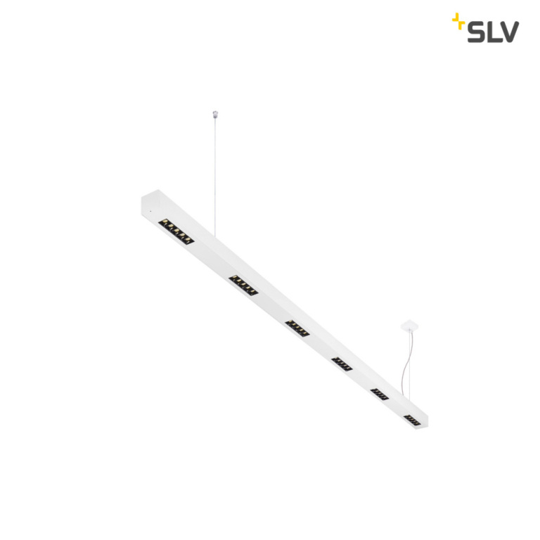 SLV Q-LINE PD, LED Indoor Pendelleuchte, 2m, BAP, weiß, 4000K