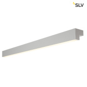 L-LINE 120 LED, Wand- und Deckenleuchte, IP44, 3000K, 3000lm, silber