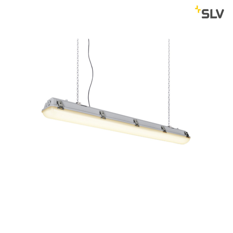 SLV IMPERVA 120 CW, LED Outdoor Wand- und Deckenaufbauleuchte, IP66, grey, 4000K