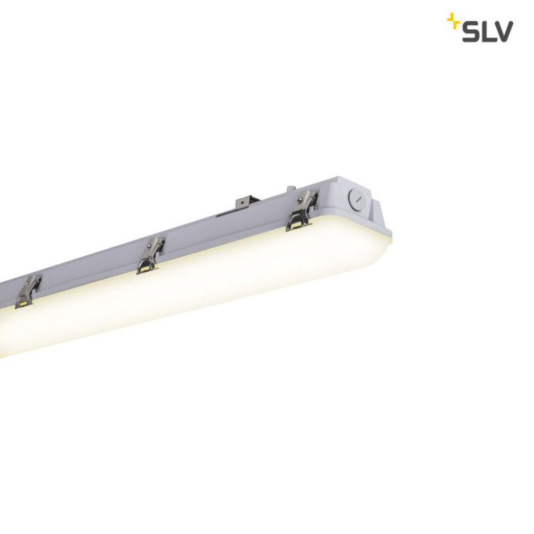 SLV IMPERVA 120 CW, LED Outdoor Wand- und Deckenaufbauleuchte, IP66, grey, 4000K