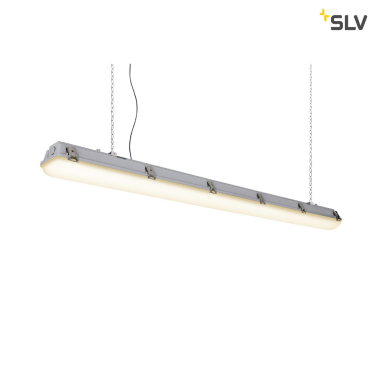 SLV IMPERVA 150 CW, LED Outdoor Wand- und Deckenaufbauleuchte, IP66, grey, 4000K