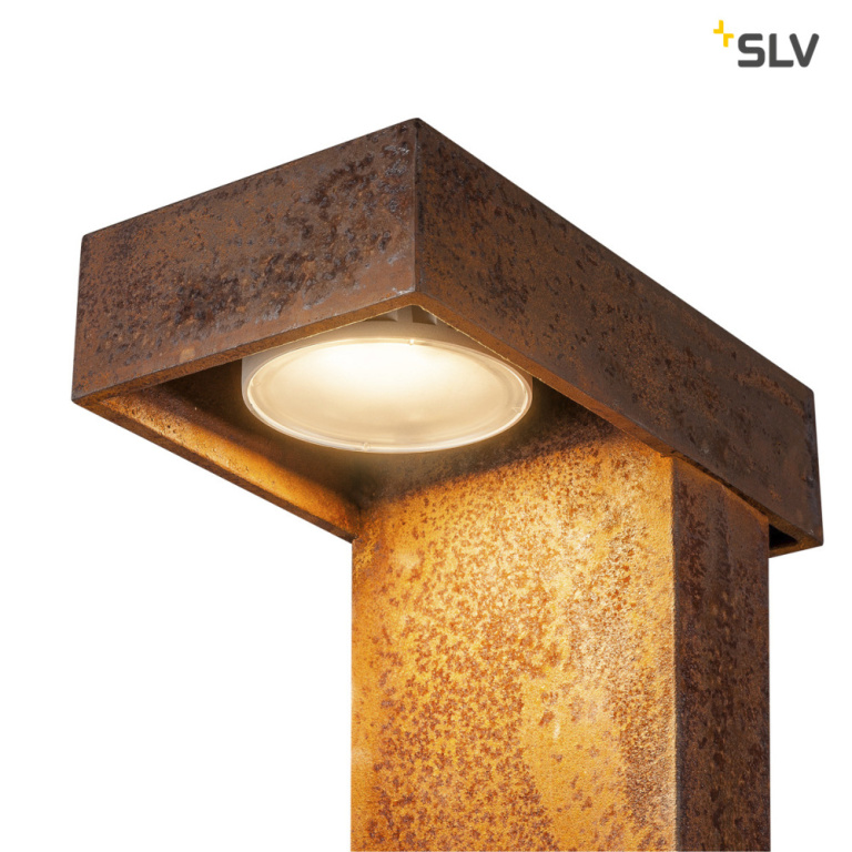 SLV RUSTY PATHLIGHT 40, LED Outdoor Stehleuchte, rost farbend, IP55, 3000K