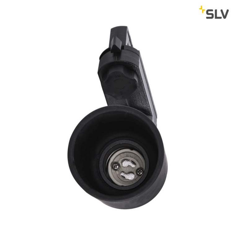 SLV PURI TRACK  QPAR51 Glas, schwarz 50W, inkl. 3P.-Adapter