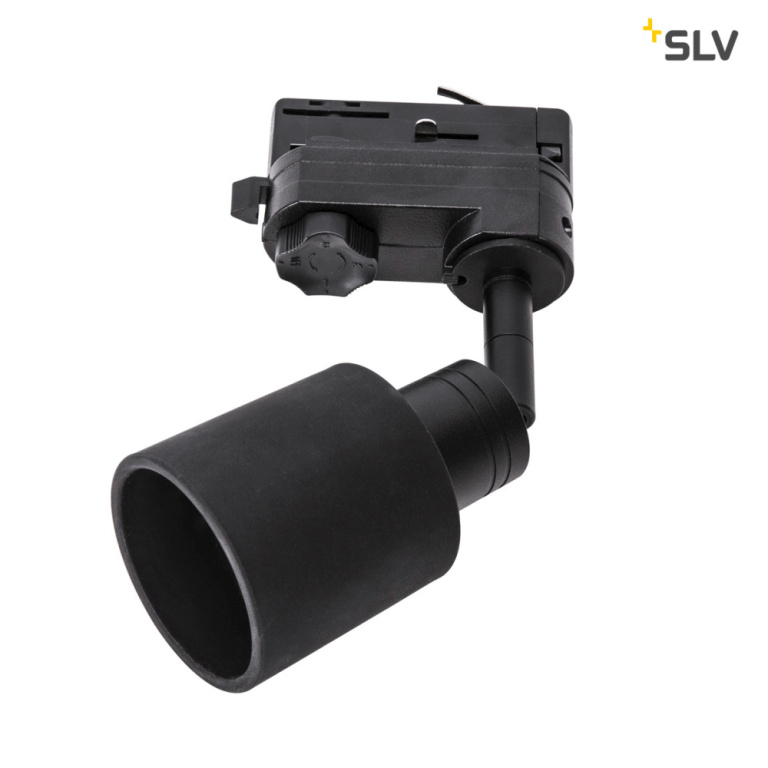 SLV PURI TRACK  QPAR51 Glas, schwarz 50W, inkl. 3P.-Adapter