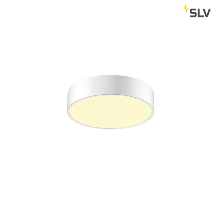 SLV MEDO 30 CW, CORONA, LED Indoor Wand- und Deckenaufbauleuchte, DALI, weiß, 3000/4000K