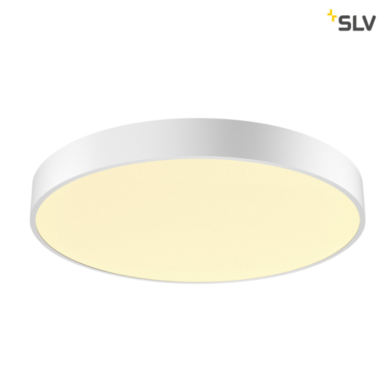 SLV MEDO 60 CW, CORONA, LED Indoor Wand- und Deckenaufbauleuchte, DALI, silbergrau, 3000/4000K