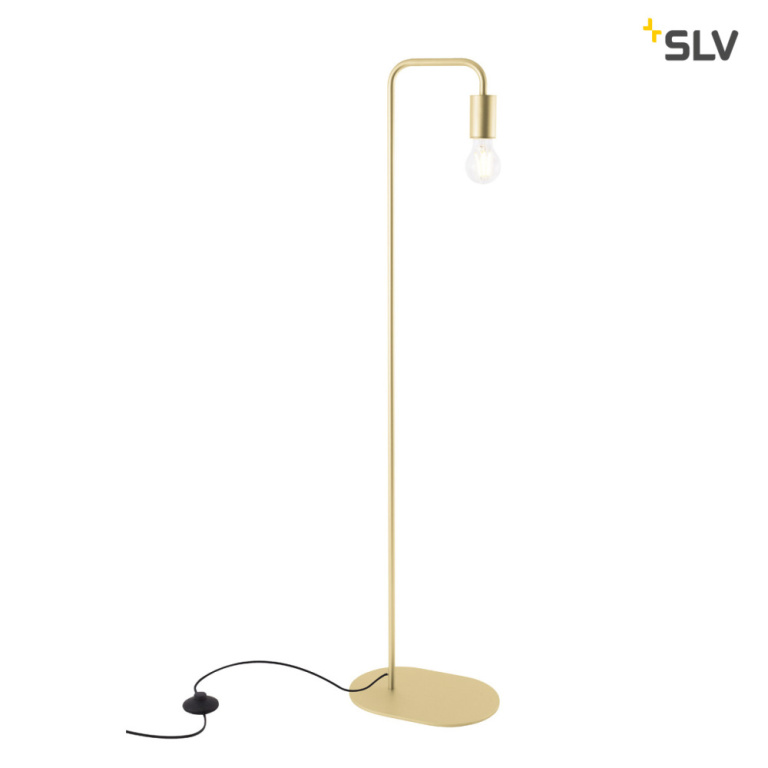 SLV FITU FL, Indoor Stehleuchte, E27, soft gold, max. 24W