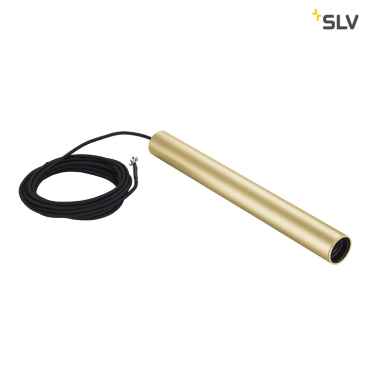 SLV FITU PD, Indoor Pendelleuchte, E27, soft gold, max. 60W